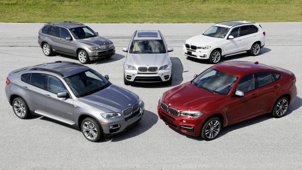bmw and mercedes benz expect an even split between crossovers and cars
