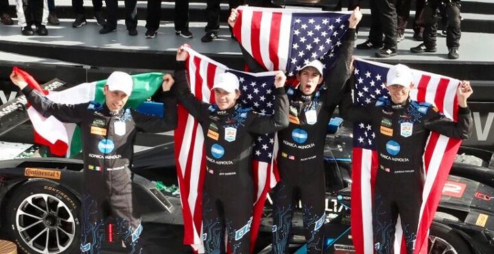 hey look cadillac finished first in something the rolex 24