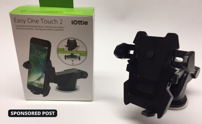 The 18-Year-Old Auto Upgrade: Phone Mount - IOttie Easy One Touch 2