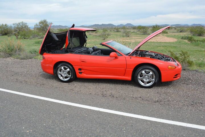 rare rides this 1995 mitsubishi 3000gt vr 4 can go topless
