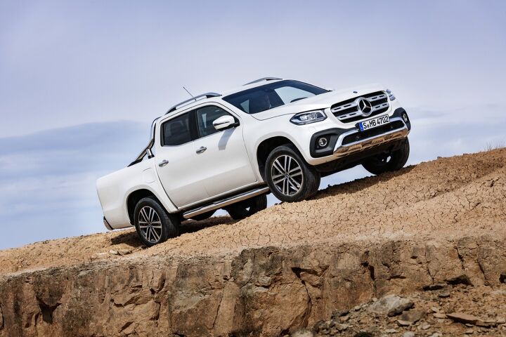 production 2018 mercedes benz x class pickup truck revealed priced from 37 294