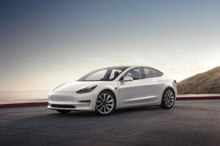 tesla model 3 launches at 44k in long range form cheaper version to follow