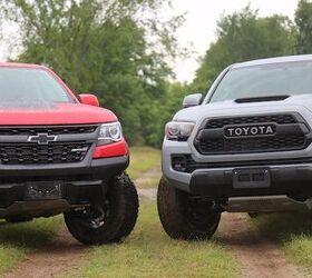 in an off road battle which midsize pickup wins chevrolet colorado zr2 or toyota