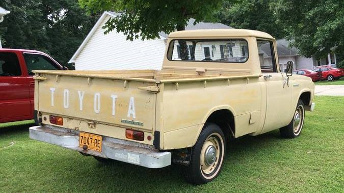 rare rides a toyota stout japanese simplicity from 1966