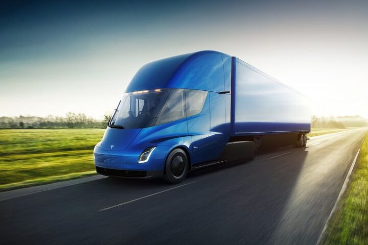 head of the class 8 with its semi tesla promises a trucking alternative