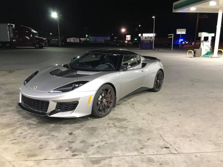 700 miles and running to track night and back with the lotus evora 400