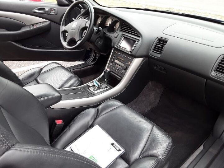 rare rides review a brand new 2003 acura cl type s