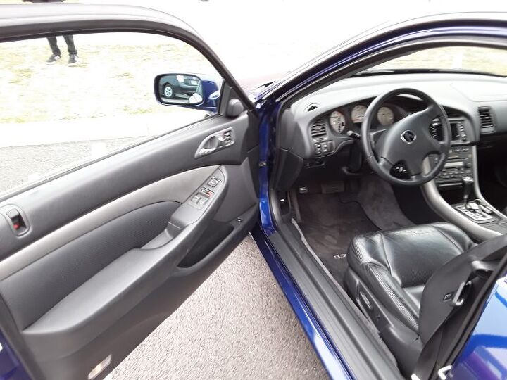 rare rides review a brand new 2003 acura cl type s