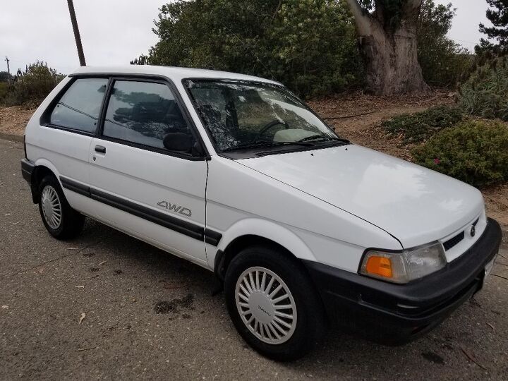 Rare Rides: Justy a Little Subaru, From 1990
