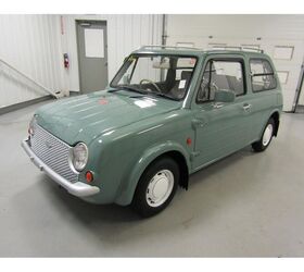 rare rides a nissan pao is old school and also from 1990