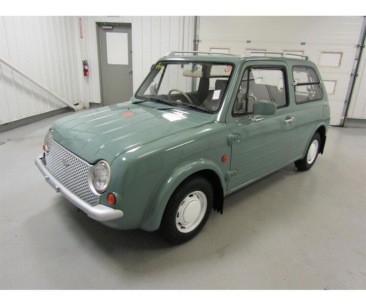 rare rides a nissan pao is old school and also from 1990
