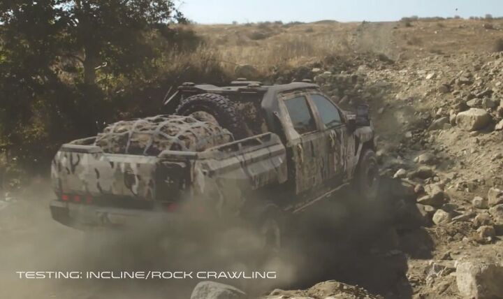 gm defense wants you to wage war with a green off road silverado hd
