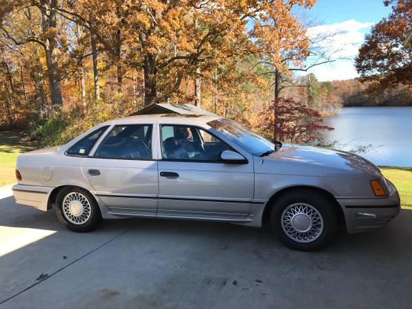 rare rides a 1990 ford taurus sho in stunning silver