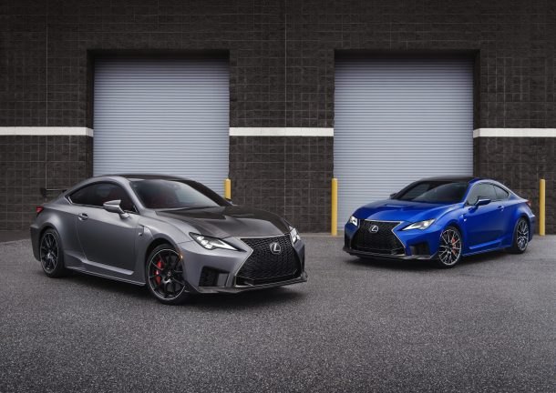 2020 lexus rc f and rc f track edition driving machines for a dwindling market