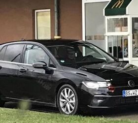 2020 volkswagen golf spotted at german mcdonalds