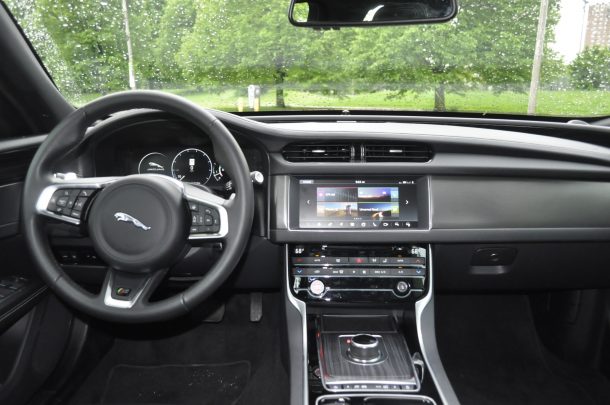 2018 jaguar xf sportbrake s awd review sultry styling british quirks