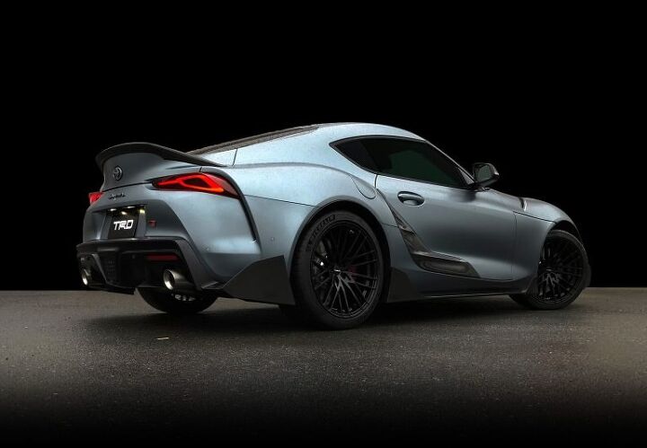 toyota supra trd concept debuts on japanese parts website