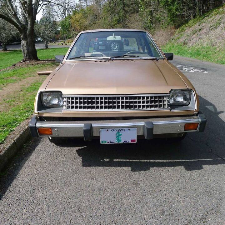rare rides a beige plymouth champ american malaise from 1980