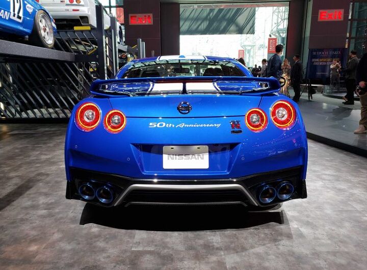 nissan gt r 50th anniversary edition debuts in new york