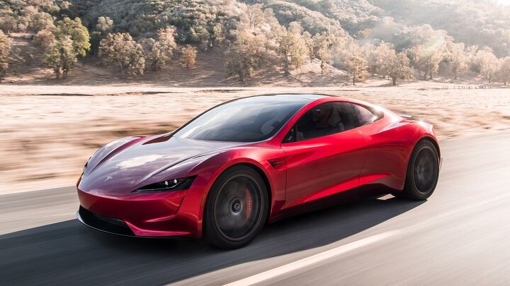 elon musk now suggesting tesla roadster will fly with spacex package
