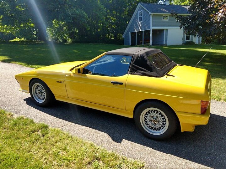 rare rides the very yellow 1988 tvr 350i