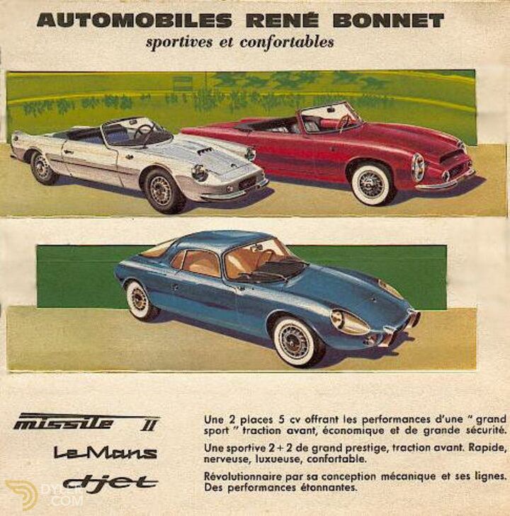 rare rides a rene bonnet le mans from 1963 french and fiberglass