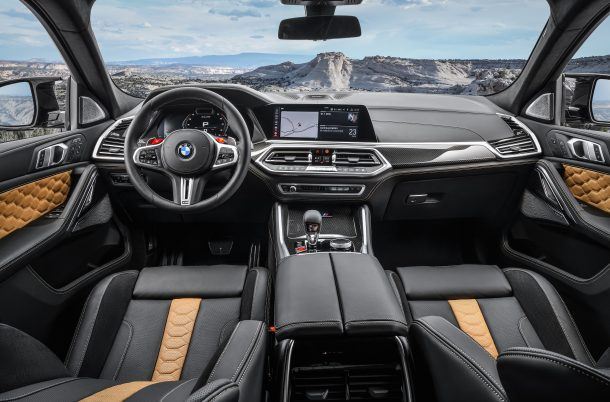 bmw reveals x5 x6 m competition variants with over 600 horsepower