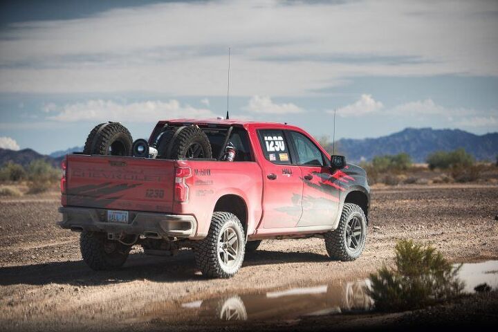 kickin up dirt chevrolet shows race truck prelude to a raptor fighter