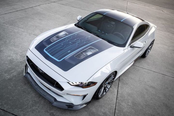 ford mustang lithium 900 horsepower entirely electric six speed manual