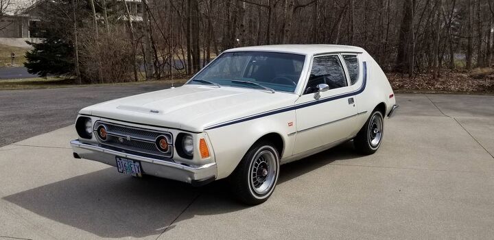 rare rides a 1976 amc gremlin fully covered in jeans
