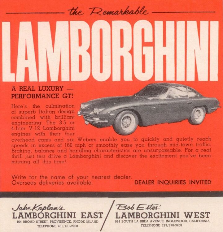 rare rides icons lamborghini s front engine grand touring coupes part iii
