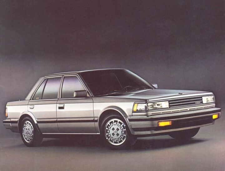 Rare Rides Icons: The Second Generation Nissan Maxima, Approaching 4DSC