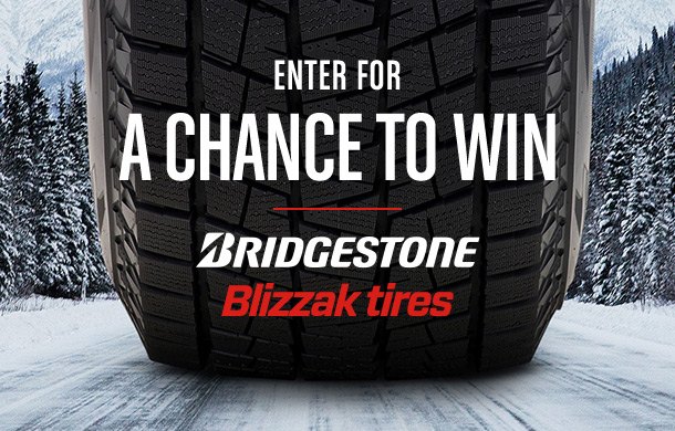 Enter to Win A Set of Bridgestone Winter Tires