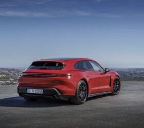 porsche drops jaws in l a with 718 cayman gt4 rs and taycan gts sport turismo