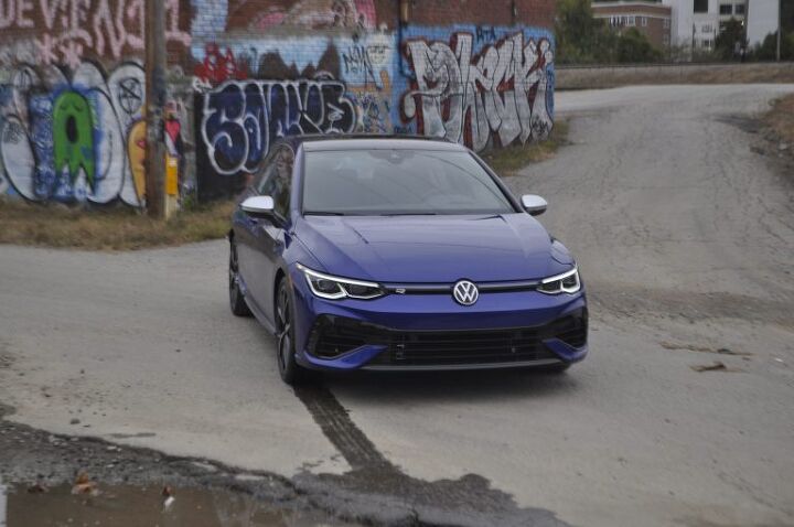 2022 volkswagen golf r first drive track focused toy for the grown up