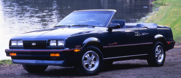 rare rides the 1987 chevrolet cavalier rs convertible last of first