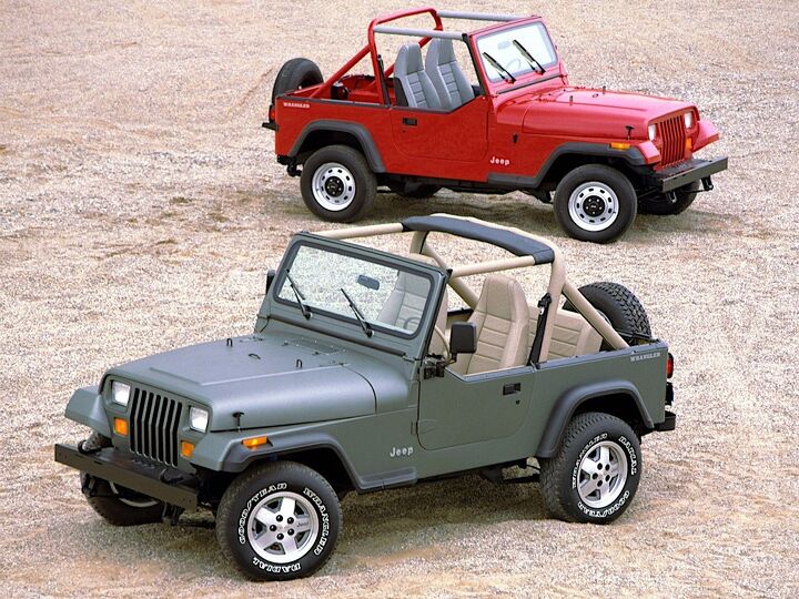 Rare Rides: The 1991 Jeep Wrangler Renegade, Fancy With Square Headlamps |  The Truth About Cars