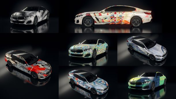 BMW Art Cars Exhibited