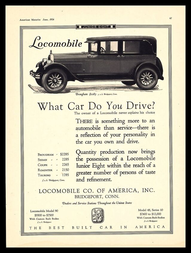 Rare Rides: The 1927 Locomobile Model 90 Sportif, American East Coast Luxury