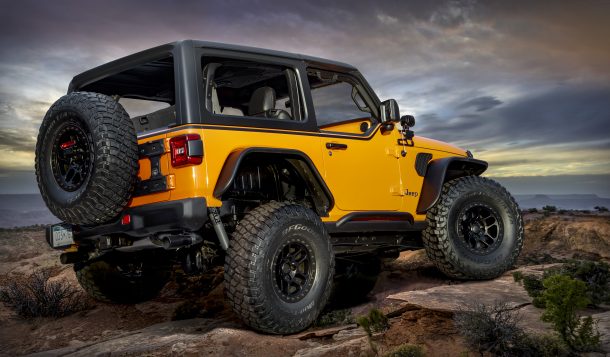 Jeep Orange Peelz Concept Looks Sweet