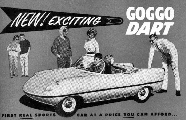 rare rides the 1959 goggomobil dart tiny roadster sans doors