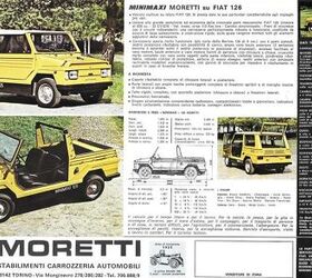 rare rides the 1975 moretti 126 minimaxi more than a fiat