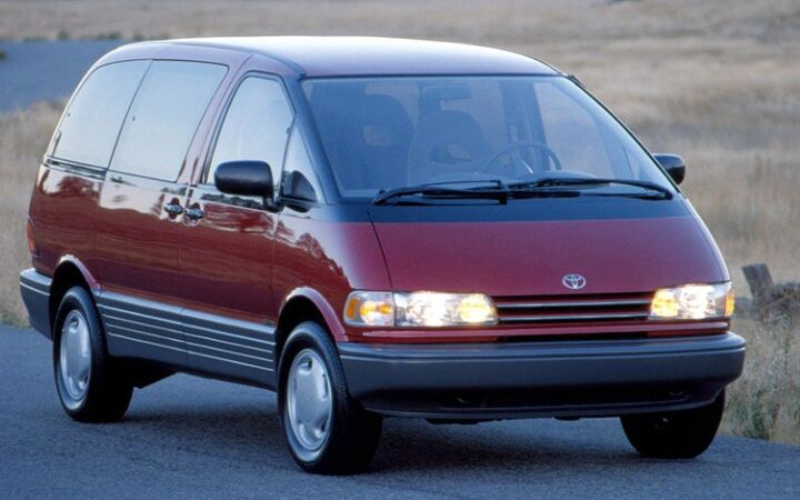 Rare Rides: A Supercharged 1995 Toyota Previa, Mystical Minivan