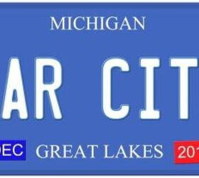 will the mitten get the blues michigan looks anew at old license plates
