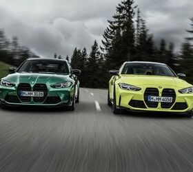 check out the grille on that 2021 bmw m3 and m4 arrive on scene