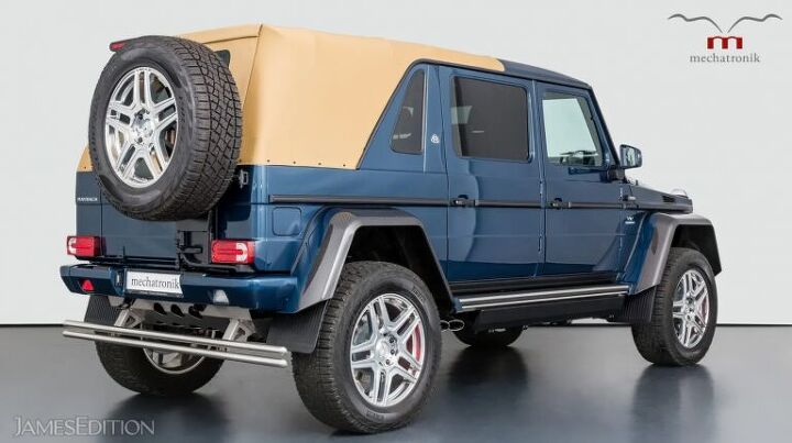 rare rides the awfully expensive mercedes maybach g 650 landaulet from 2018