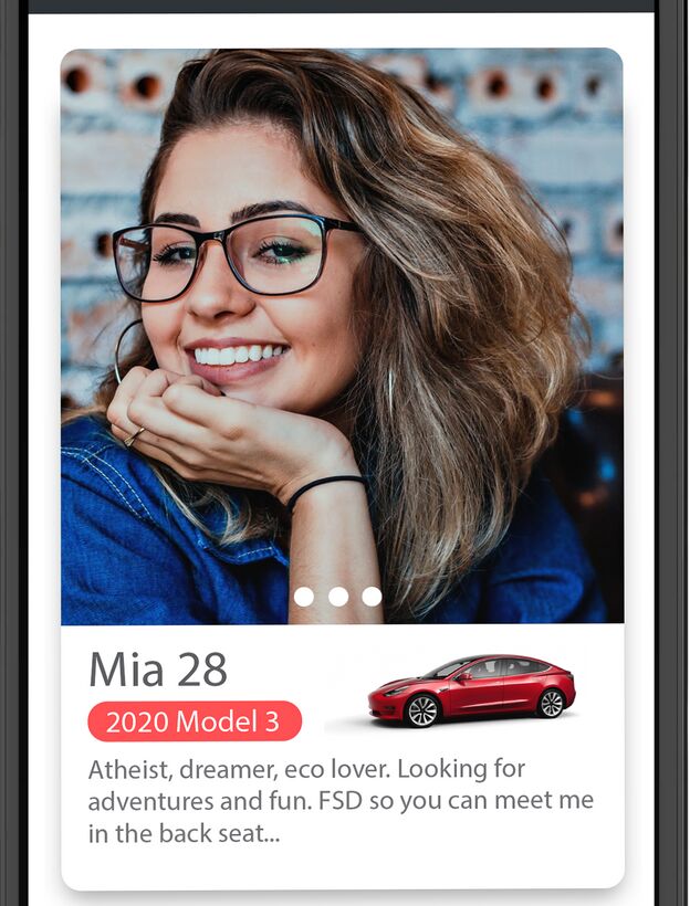 a dating app for tesla owners it could be real but it s not spectacular