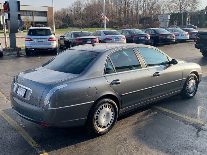rare rides the 2003 lancia thesis questionable styling and legality comes standard