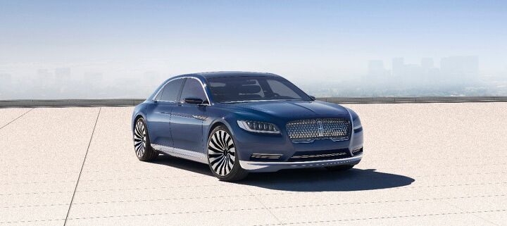 The 2017 Lincoln Continental Has Different Headlights, Needs More Pixels