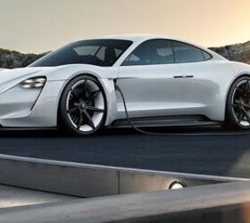 new porsche mission e is a shot fired up tesla s nose